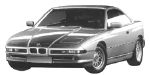 BMW E31 B2825 Fault Code